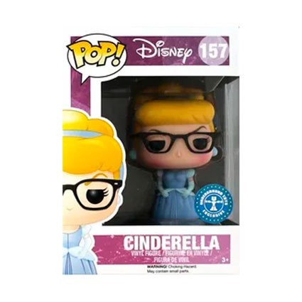 Figur Funko DAMAGED BOX Pop Disney Cinderella with Glasses Geek Limited Edition Geneva Store Switzerland