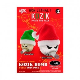 Figur Bomb Xmas Twin Pack by Kozik Limited Edition Toy2R Geneva Store Switzerland