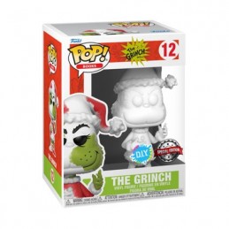 Figurine Pop The Grinch Santa Grinch à Customiser Edition Limitée Funko Boutique Geneve Suisse