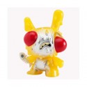 Figurine Kidrobot Dunny Meltdown Jaune Phosphorescent par Chris Ryniak Boutique Geneve Suisse