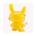 Figurine Kidrobot Dunny Meltdown Jaune Phosphorescent par Chris Ryniak Boutique Geneve Suisse