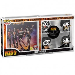 Pop Albums Glow in the Dark KISS Destroyer with Hard Acrylic Protector Limited Edition