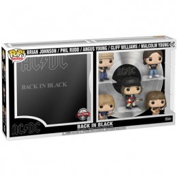 Figurine Pop Albums AC/DC Back In Black 5-Pack Edition Limitée Funko Boutique Geneve Suisse