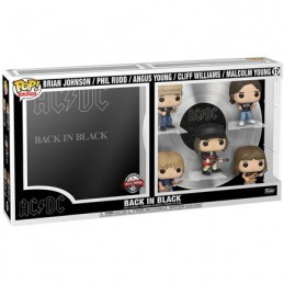 Pop Albums AC/DC Back In Black avec Boîte de Protection Acrylique Edition Limitée