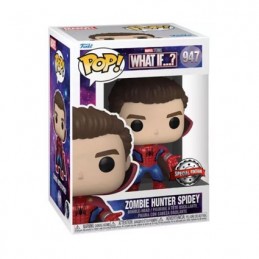 Pop Métallique What If...? Spider-Man Zombie Hunter Spidey Unmasked Edition Limitée