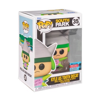 Figurine Funko Pop ECCC 2021 South Park Kyle as Tooth Decay Edition Limitée Boutique Geneve Suisse
