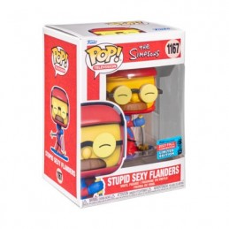 Figur Funko Pop ECCC 2021 The Simpsons Stupid Sexy Flanders Limited Edition Geneva Store Switzerland