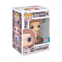 Figurine Funko Pop ECCC 2021 John Lennon in New York City T-Shirt Edition Limitée Boutique Geneve Suisse