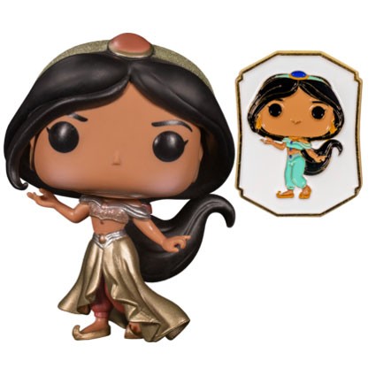 Funko Pop! Disney Ultimate Princess #326 - Jasmine (Gold) with Pin – Yummy  Boutique
