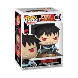 Figurine Funko Pop Fire Force Shinra avec Feu (Rare) Boutique Geneve Suisse