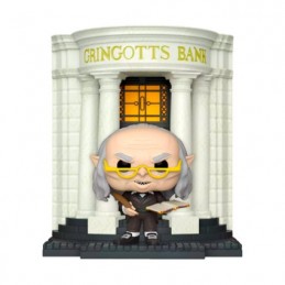 Figurine Funko Pop Harry Potter Gringotts Head Goblin with Gringotts Wizarding Bank Diagon Alley Edition Limitée Boutique Gen...