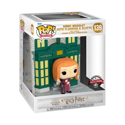 Figur Funko Pop Deluxe Harry Potter Ginny at Flourish and Blotts Diagon Alley Limited Edition Geneva Store Switzerland