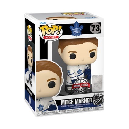 Figurine Funko Pop Sports Hockey NHL Mitch Marner Toronto Maple Leafs White Jersey Edition Limitée Boutique Geneve Suisse