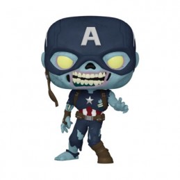 Figurine Funko Pop What If…? Zombie Captain America Edition Limitée Boutique Geneve Suisse