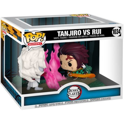 Figuren Funko Pop Moment Demon Slayer Tanjiro vs Rui 2-Pack Genf Shop Schweiz