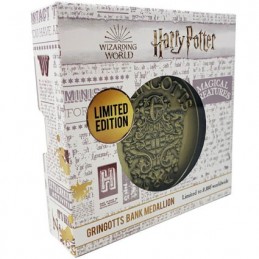 Figuren FaNaTtiK Harry Potter Medaille Gringotts Crest Limitierte Auflage Genf Shop Schweiz