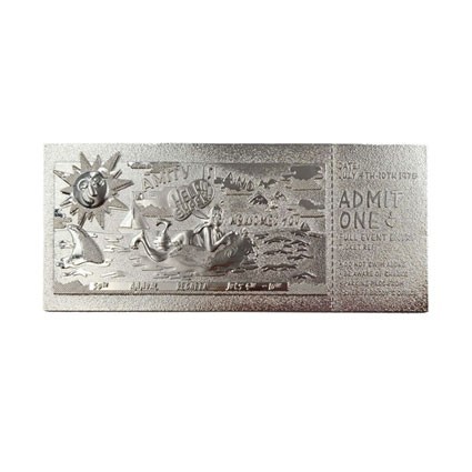 Figurine FaNaTtiK Les Dents de la Mer réplique Regatta Ticket Limited Edition (plaqué argent) Boutique Geneve Suisse