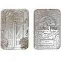 Figurine FaNaTtiK Jurassic Park Réplique Metal Entrance Gates (plaqué argent) Edition Limitée Boutique Geneve Suisse