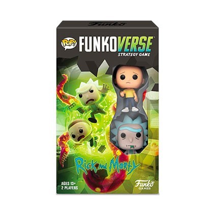 Figur Funko German Version Pop Funkoverse Rick and Morty Board Game 2 Character Expandalone Geneva Store Switzerland