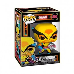 Figurine Funko Pop et T-shirt Marvel Blacklight Wolverine Edition Limitée Boutique Geneve Suisse