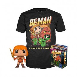 Pop Glow in the Dark and T-shirt Masters of the Univers He-Man Limited Edition