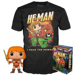 Figuren Funko Pop Phosphoreszierend und T-shirt Masters of the Univers He-Man Limitierte Auflage Genf Shop Schweiz