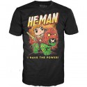 Figur Funko Pop Glow in the Dark and T-shirt Masters of the Univers He-Man Limited Edition Geneva Store Switzerland