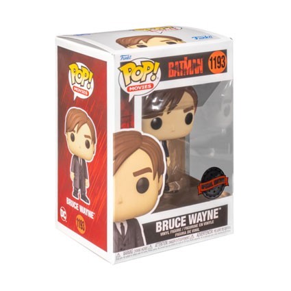 Figurine Funko Pop The Batman 2022 Bruce Wayne Edition Limitée Boutique Geneve Suisse
