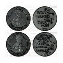 Figuren Harry Potter Sammelmünzen Doppelpack Dumbledore's Army Harry und Ron Limitierte Auflage FaNaTtiK Genf Shop Schweiz