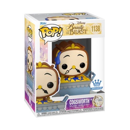 Figur Funko Pop Beauty and the Beast Cogsworth in Cobbler Limited Edition Geneva Store Switzerland