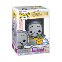 Figuren Pop die Schöne und das Biest Cogsworth in Torte Chase Limitierte Auflage Funko Genf Shop Schweiz