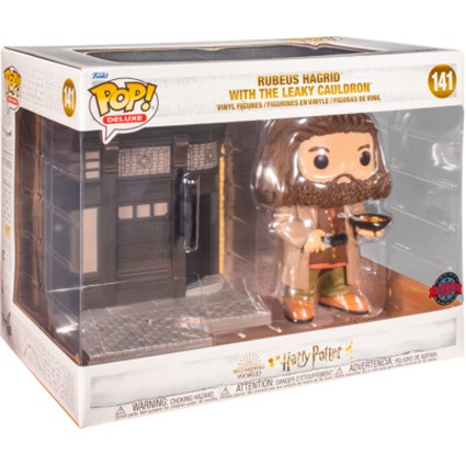 POP! Harry Potter Deluxe Rubeus Hagrid with The Leaky Cauldron