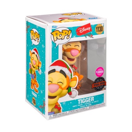 Figur Funko Pop Flocked Winnie the Pooh Tigger Holiday Limited Edition Geneva Store Switzerland