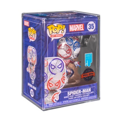 Figuren Funko Pop Artist Series Spider-Man Patriotic Age mit Acryl Schutzhülle Limitierte Auflage Genf Shop Schweiz