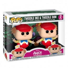 Figurine Funko Pop Disney Alice au Pays des Merveilles Tweedle Dee et Dum 2-Pack Boutique Geneve Suisse