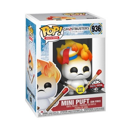 Figurine Funko Pop Phosphorescent SOS Fantômes L'Héritage Stay Puft Quality Marshmallows Edition Limitée Boutique Geneve Suisse