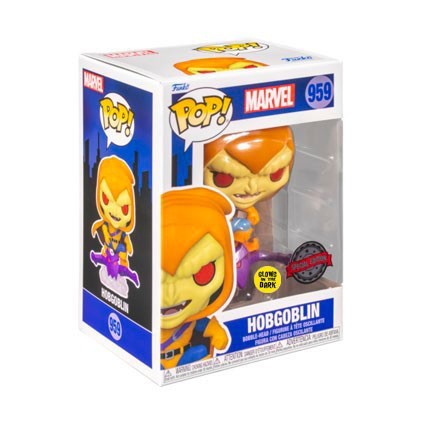 Figur Funko Pop Glow in the Dark Spider-Man The Animated Series Hobgoblin Limited Edition Geneva Store Switzerland