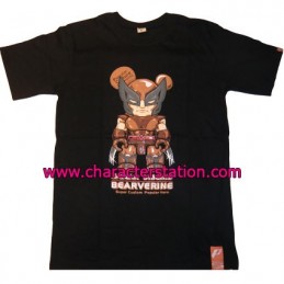 Figurine  T-shirt Bearverine Brun Edition Limitée Boutique Geneve Suisse