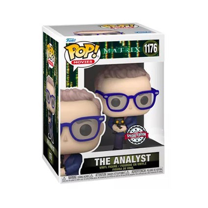 Figurine Funko Pop The Matrix Resurrections The Analyst Edition Limitée Boutique Geneve Suisse