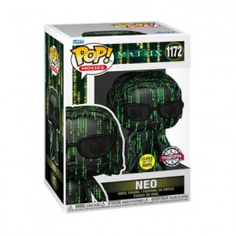 Figur Funko Pop Glow in the Dark The Matrix Resurrections Neo in Matrix Limited Edition Geneva Store Switzerland