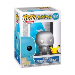 Pop Metallic Pokemon 25th Anniversary Squirtle Silver Limited Edition