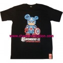Figur T-shirt Captain Bear America Geneva Store Switzerland