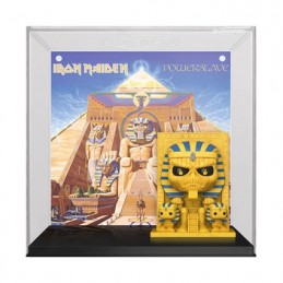 Pop Albums Iron Maiden Powerslave mit Acryl Schutzhülle