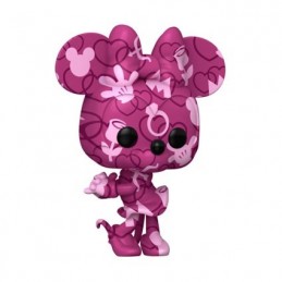 Figur Funko Pop Artist Series Minnie Mouse with Hard Acrylic Protector Limited Edition Geneva Store Switzerland