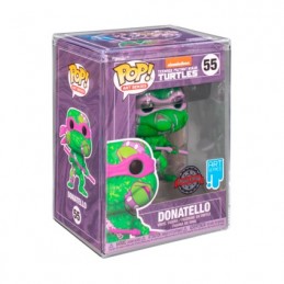 Figur Pop Artist Series Teenage Mutant Ninja Turtles Donatello with Hard Acrylic Protector Limited Edition Funko Geneva Store...