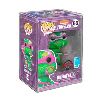 Figuren Funko Pop Artist Series Teenage Mutant Ninja Turtles Donatello mit Acryl Schutzhülle Limitierte Auflage Genf Shop Sch...