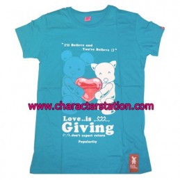 Figur  T-shirt Love is Giving Bear Limited Edition Geneva Store Switzerland