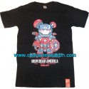 Figur T-shirt Iron Bear America Limited Edition Geneva Store Switzerland