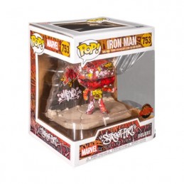 Figurine Pop Deluxe Iron Man Graffiti Deco Edition Limitée Funko Boutique Geneve Suisse