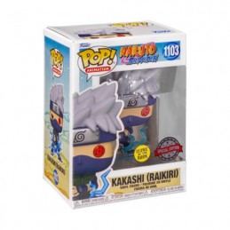 Figurine Pop Phosphorescent Naruto Shippuden Kakashi Raikiri Edition Limitée Funko Boutique Geneve Suisse